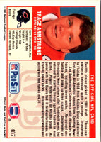 1989 Pro Set Trace Armstrong #487 Rookie