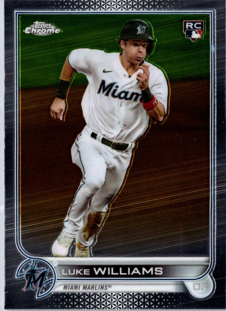 2022 Topps Chrome Update Luke Williams