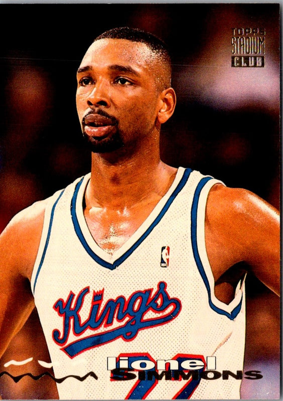 1993 Stadium Club Lionel Simmons #28
