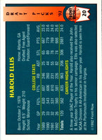 1992 Front Row Draft Picks Harold Ellis #20