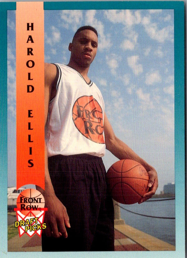 1992 Front Row Draft Picks Harold Ellis #20