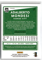 2020 Donruss Optic Carolina Blue and White Adalberto Mondesi #171