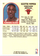 1990 Hoops 100 Superstars Scottie Pippen