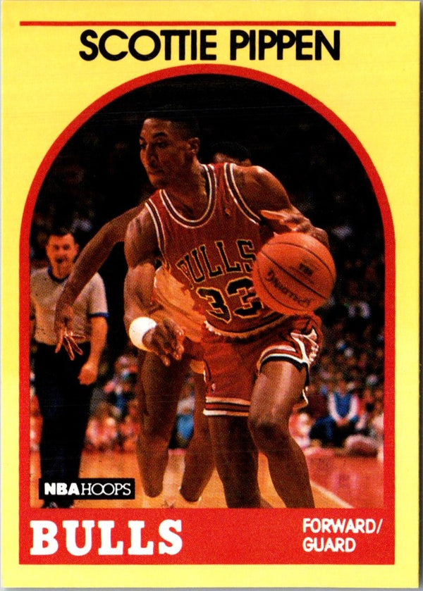1990 Hoops 100 Superstars Scottie Pippen #13