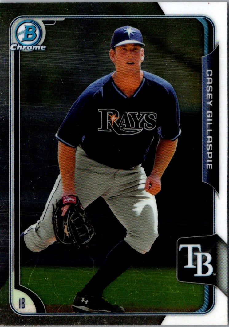 2015 Bowman Chrome Prospects Casey Gillaspie