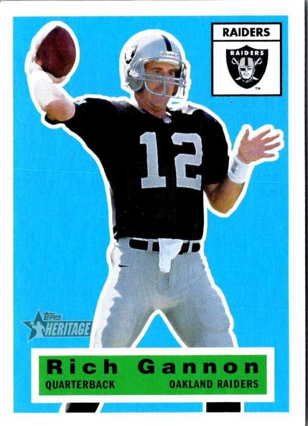 2001 Topps Heritage Rich Gannon #79