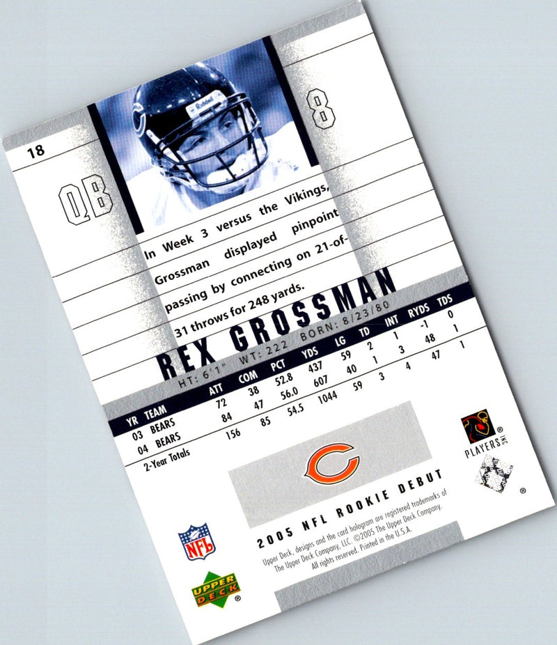 2004 Upper Deck Rex Grossman