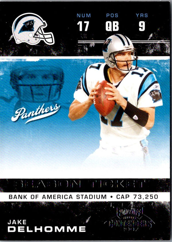 2007 Playoff Contenders Jake Delhomme #14