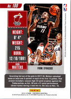 2018 Panini Contenders Game Ticket Red Dion Waiters #100