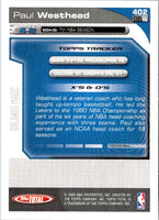 2004 Topps Total Paul Westhead #402