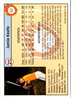 1992 Front Row Draft Picks Jamie Keefe #42