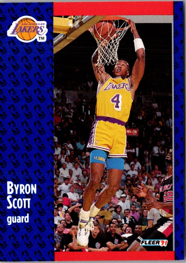 1991 Fleer Byron Scott #102