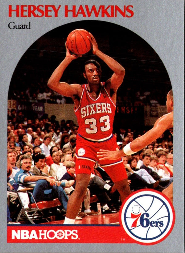 1990 Hoops Hersey Hawkins #229