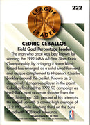1993 Fleer Cedric Ceballos