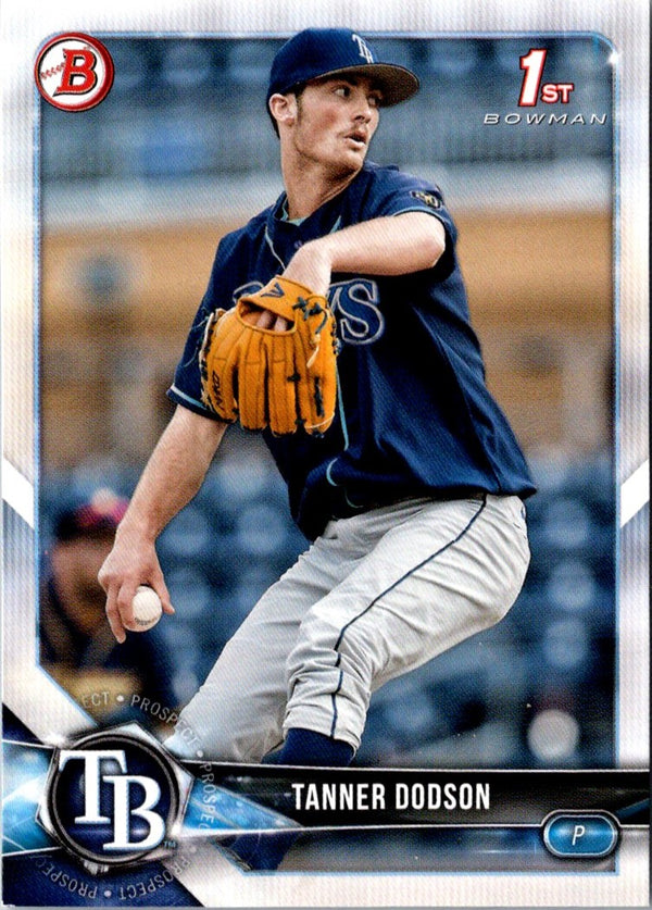 2018 Bowman Draft Tanner Dodson #BD-78