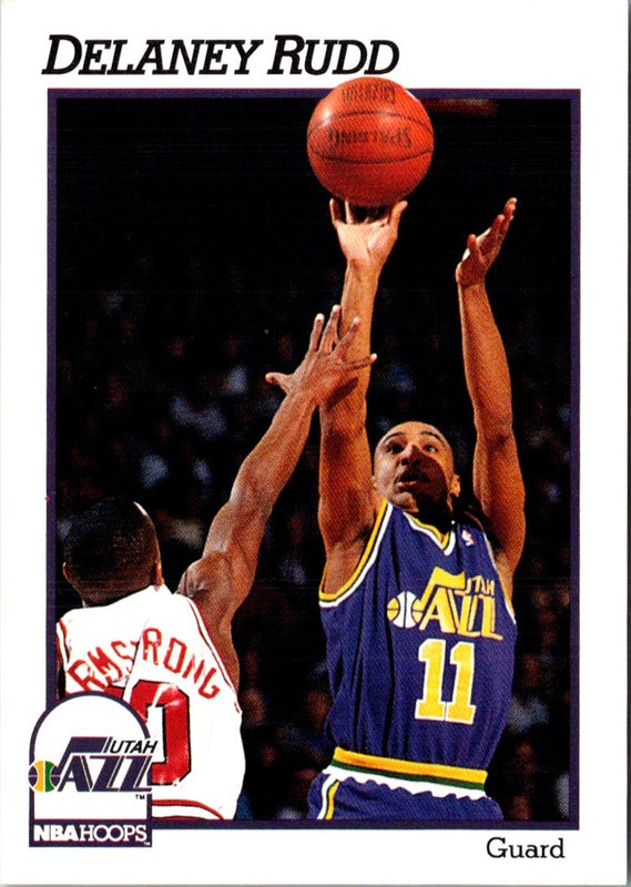 1991 Hoops Delaney Rudd #442