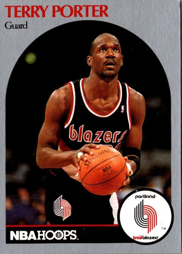 1990 Hoops Terry Porter #249B