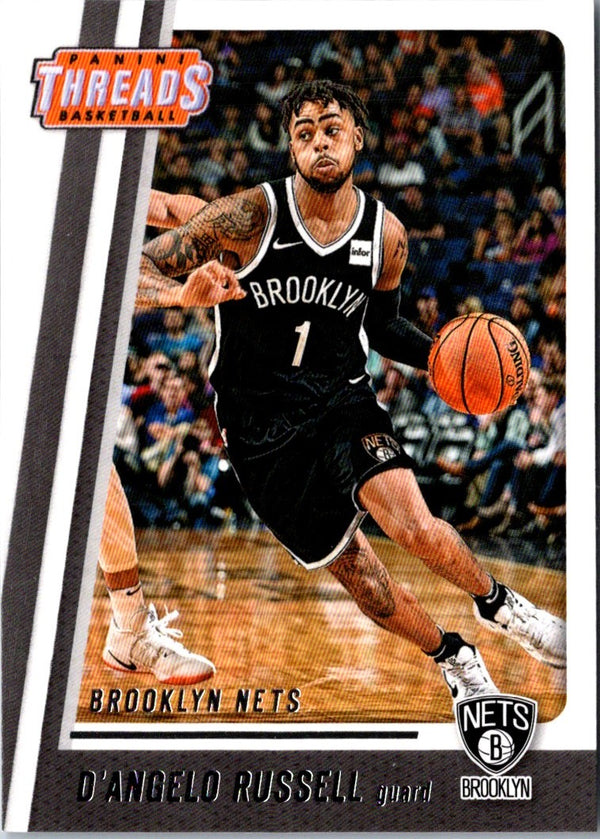 2017 Panini Threads D'Angelo Russell #36