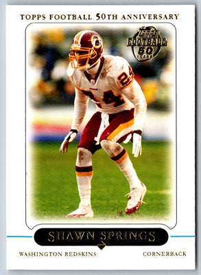 2005 Topps Shawn Springs #240