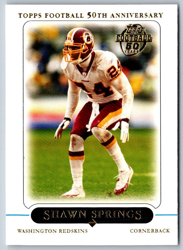 2005 Topps Shawn Springs #240