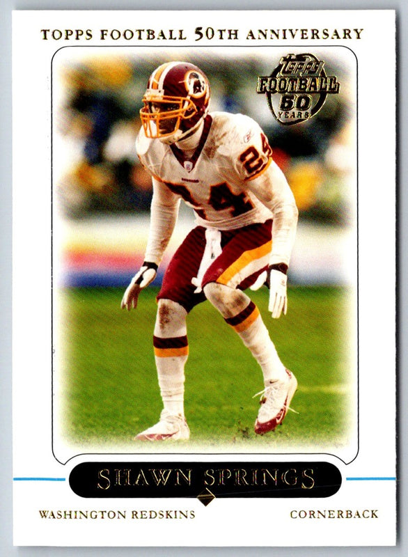 2005 Topps Shawn Springs #240