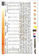 1997 Score Artist's Proofs White Border Dax Jones