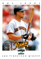 1997 Score Artist's Proofs White Border Dax Jones #323