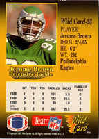 1991 Wild Card Jerome Brown #93