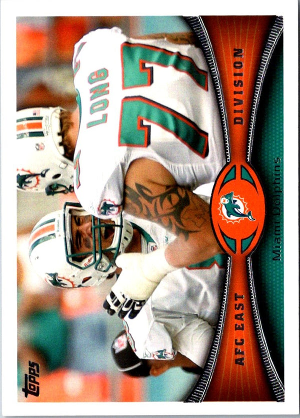 2012 Topps Miami Dolphins: Chad Henne/Jake Long #68