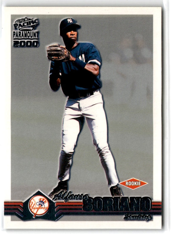 2000 Pacific Paramount Gold Alfonso Soriano #165