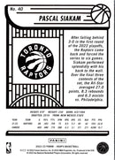 2022 Panini Flawless Pascal Siakam