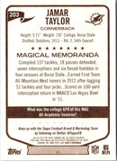 2013 Topps Magic Jamar Taylor