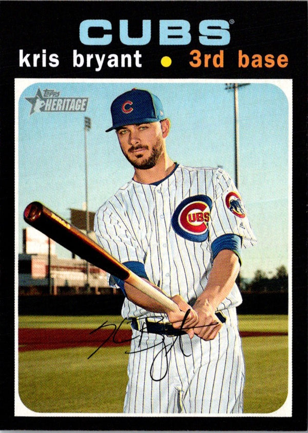 2020 Topps Heritage Kris Bryant #291