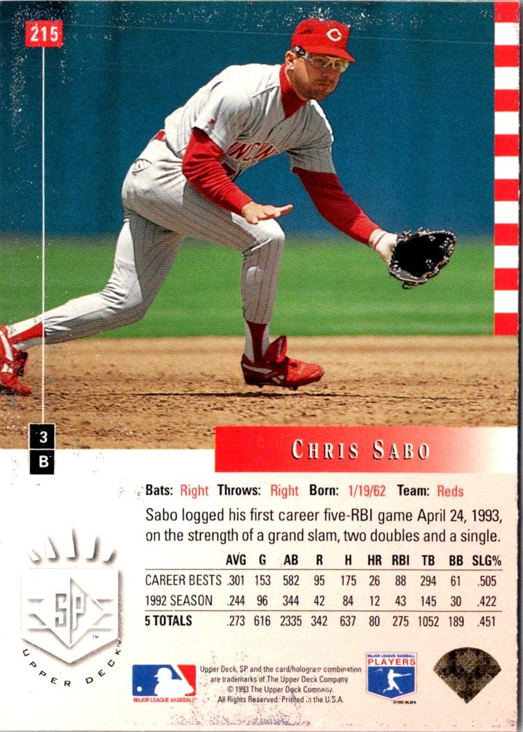 1993 SP Chris Sabo