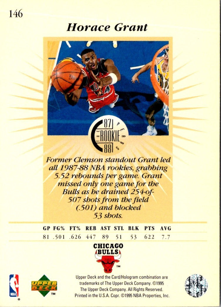 1995 Upper Deck Electric Court Horace Grant