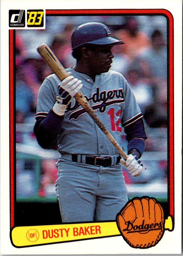 1983 Donruss Dusty Baker #462