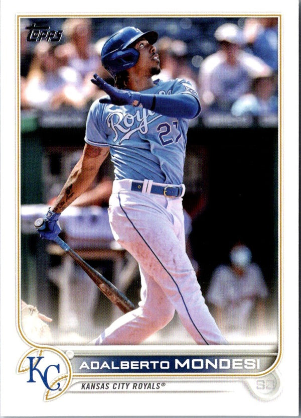 2022 Topps Royal Blue Adalberto Mondesi #589