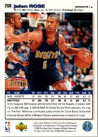 1995 Collector's Choice II Jalen Rose #29