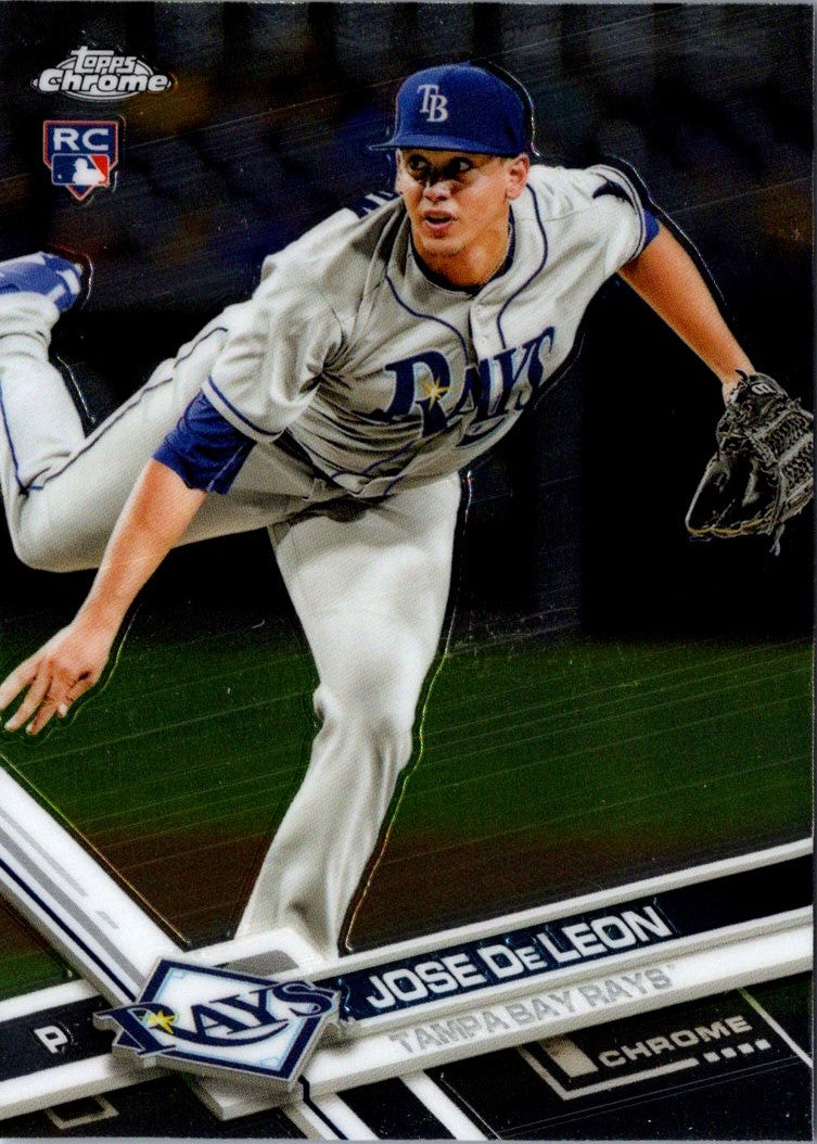 2017 Topps Chrome Jose De Leon