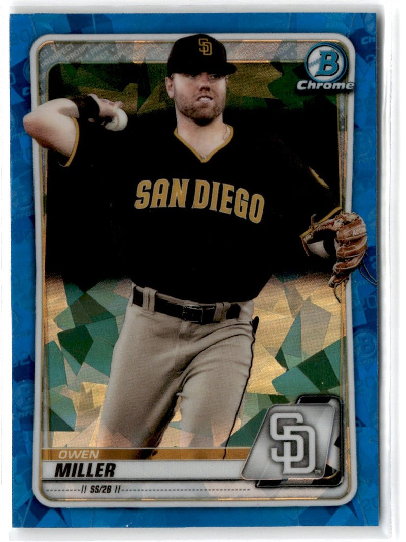 2020 Bowman Chrome Prospects Owen Miller