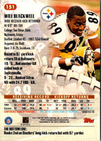 1998 Stadium Club Will Blackwell #151