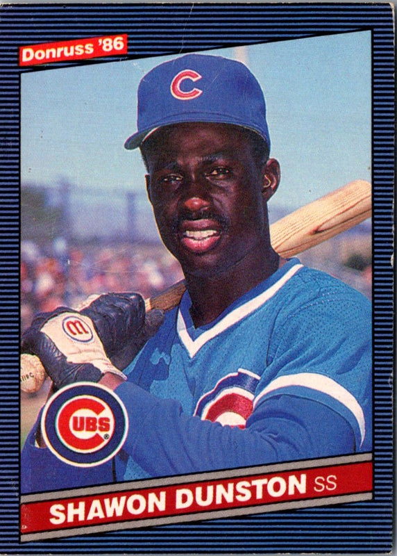 1986 Donruss Shawon Dunston #311