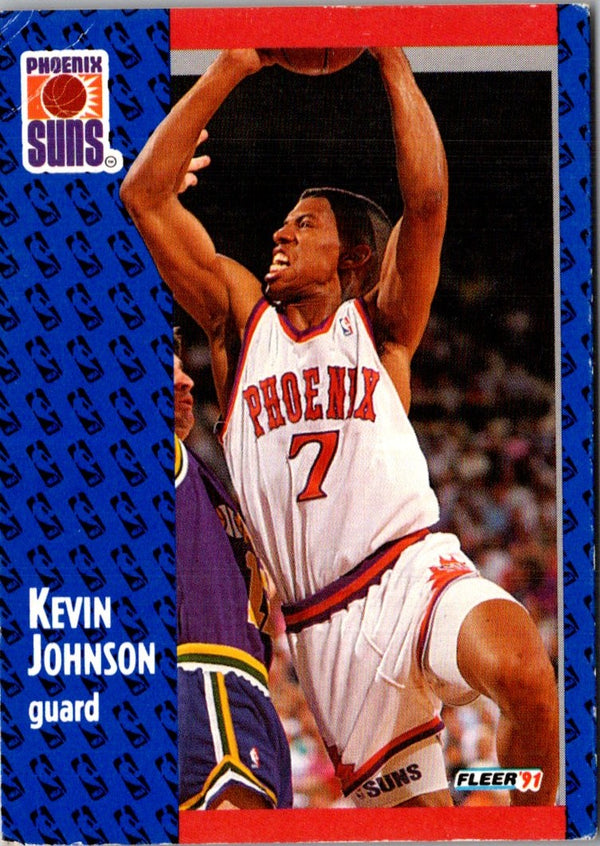 1991 Fleer Kevin Johnson #161