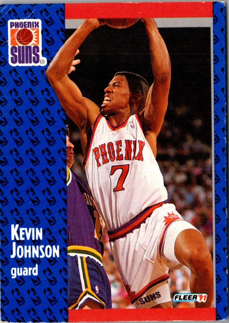 1991 Fleer Kevin Johnson
