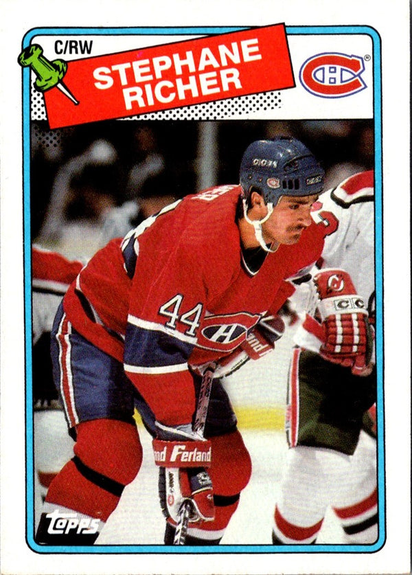 1988 Topps Stephane Richer #5