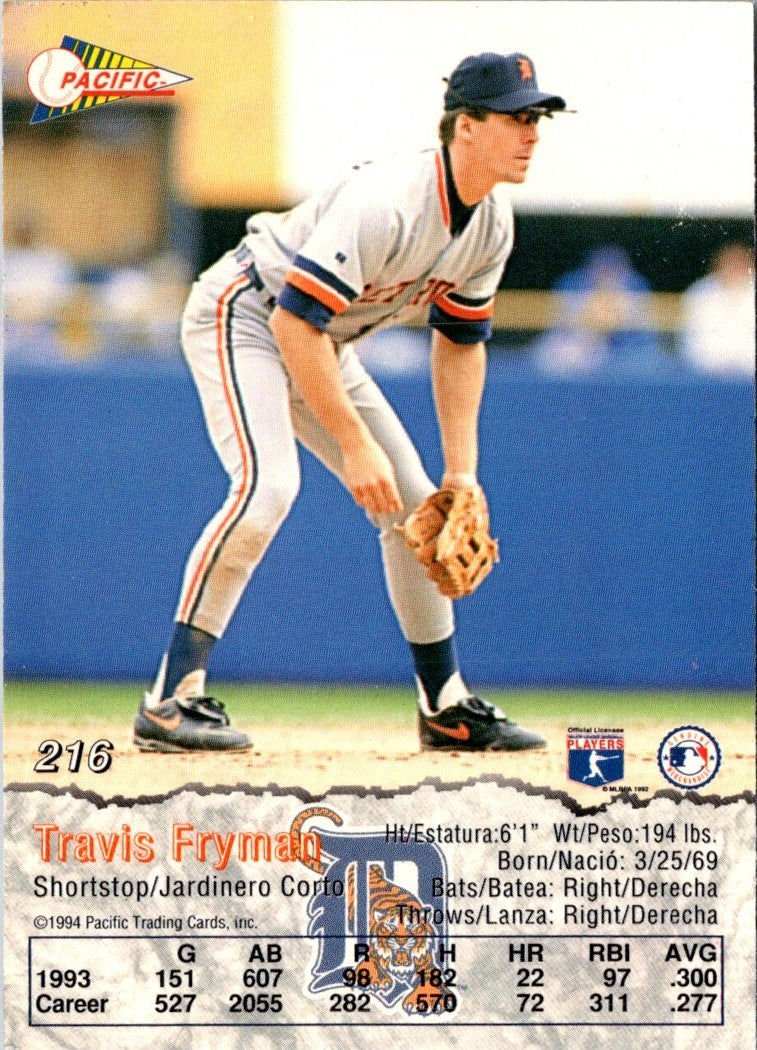 1994 Pacific Crown Collection Travis Fryman