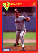 1989 Score Baseball's 100 Hottest Players Doug Jones