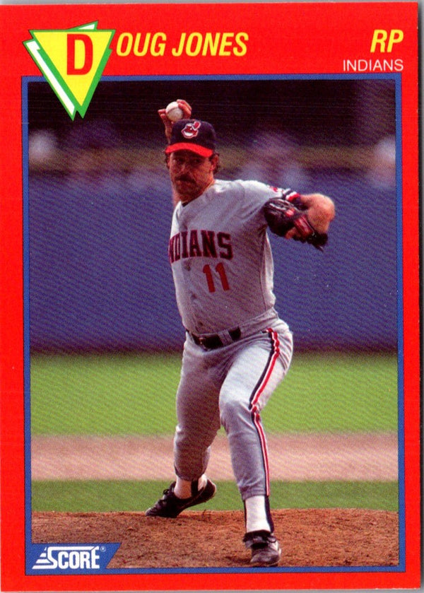 1989 Score Baseball's 100 Hottest Players Doug Jones #41