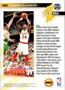 1993 Upper Deck All-NBA Hakeem Olajuwon