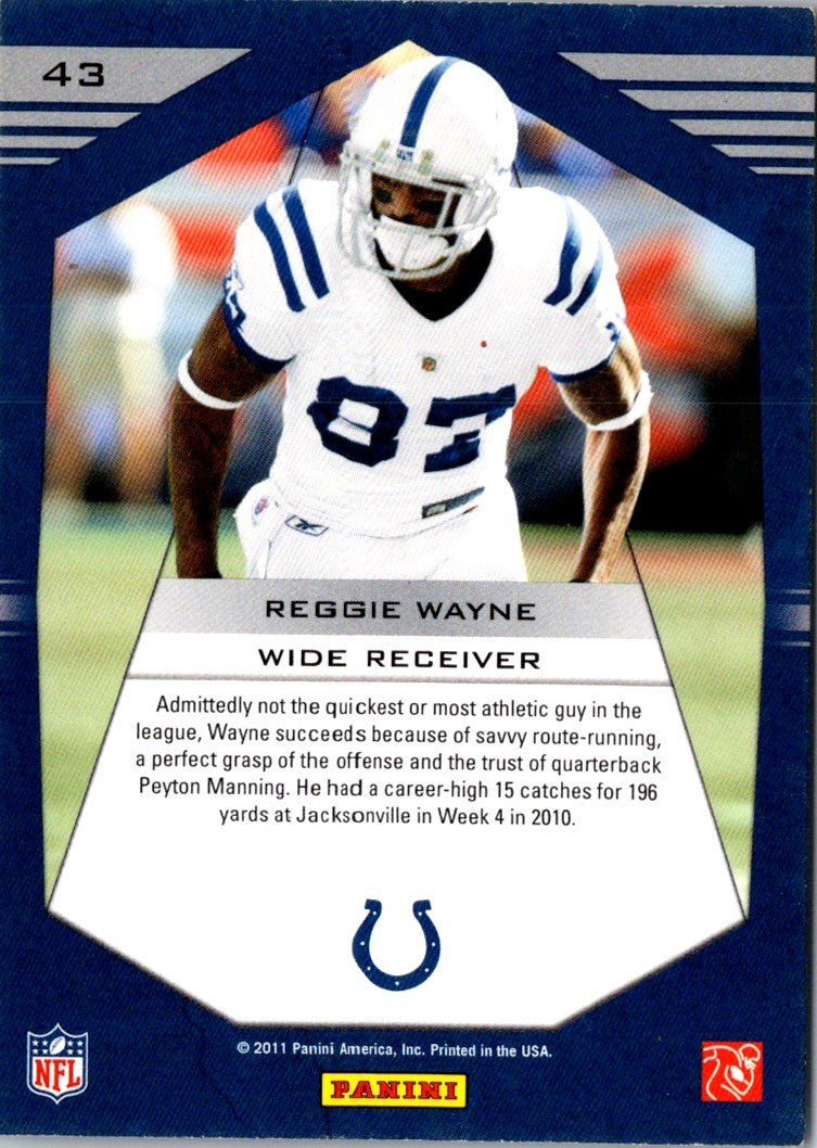 2011 Panini Prestige Stars of the NFL Reggie Wayne